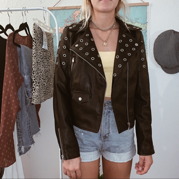 Princess Polly Jackets & Blazers - Leather jacket NWOT